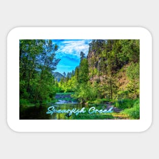 Spearfish Creek in the Black Hills Sticker